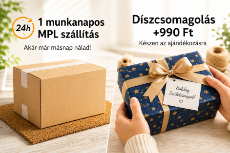 gyors sz&aacute;ll&iacute;t&aacute;s / d&iacute;szcsomagol&aacute;s 