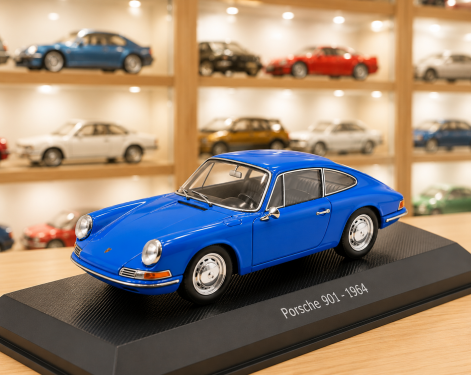 Porsche 901 (1964) gyűjtői modellaut&oacute;