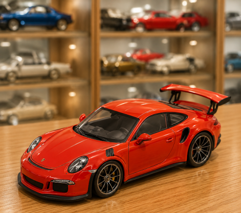 Porsche 911 GT3 RS (2015) gyűjtői modellaut&oacute;